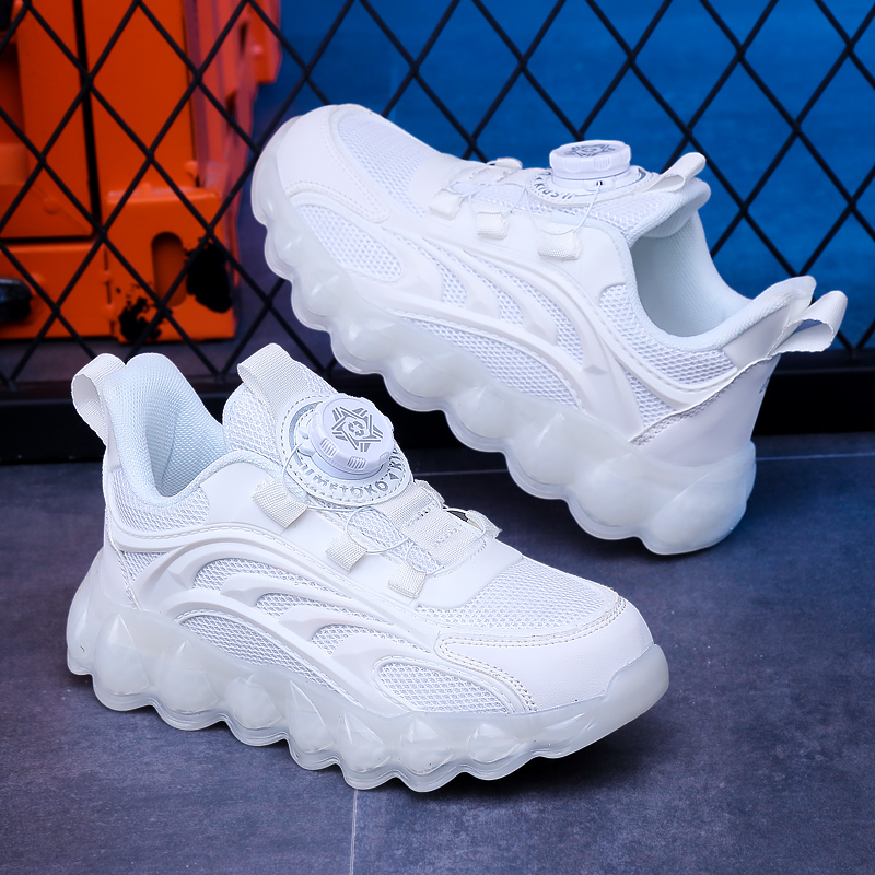 Children's White School Shoes  - Badminton Junior 评论和价格
