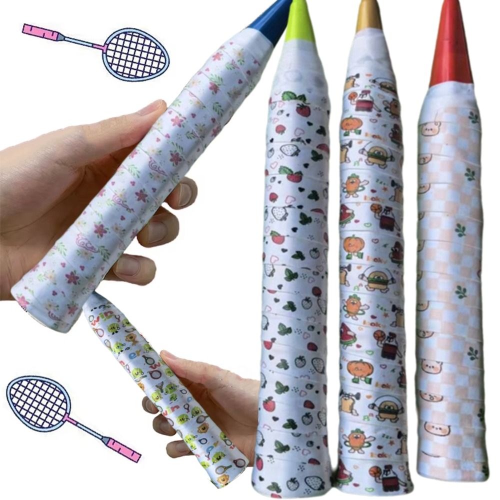 New Cartoon Printed Badminton  - Badminton Grip Tape 评论和价格