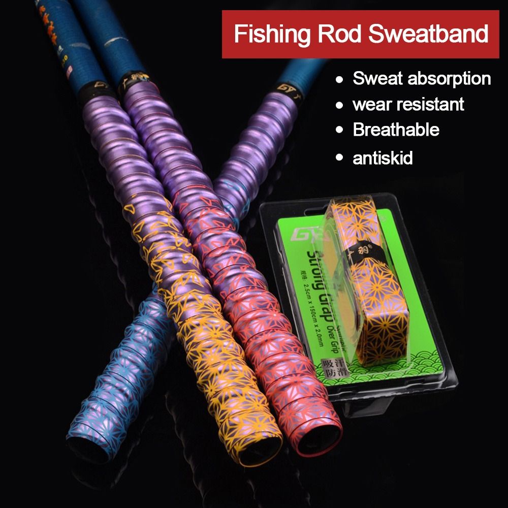 Gradient Colorful Thickened Sp - Badminton Grip Tape 评论和价格