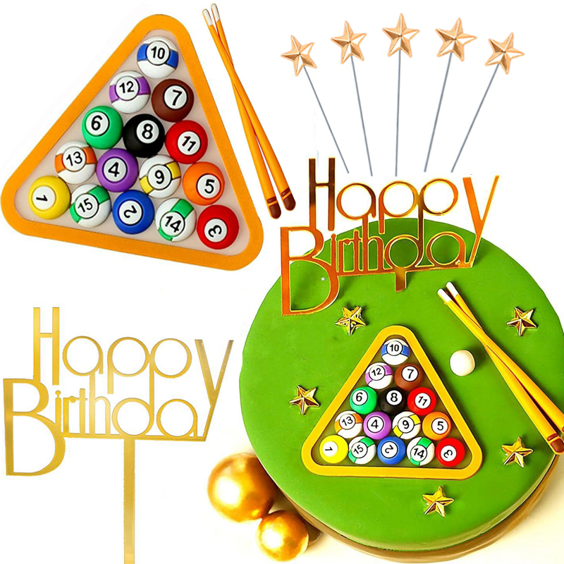 Billiard Ball Cake Decoration  - Badminton Junior 评论和价格
