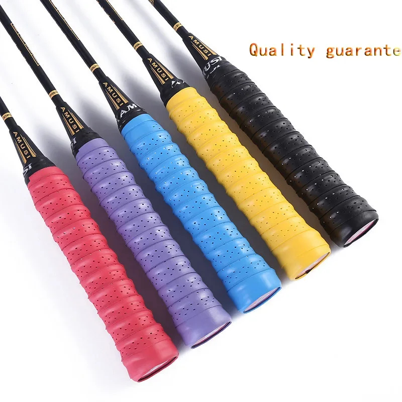 1/4pcs 6 Colors Brand Anti-sli - Badminton Grip Tape 评论和价格