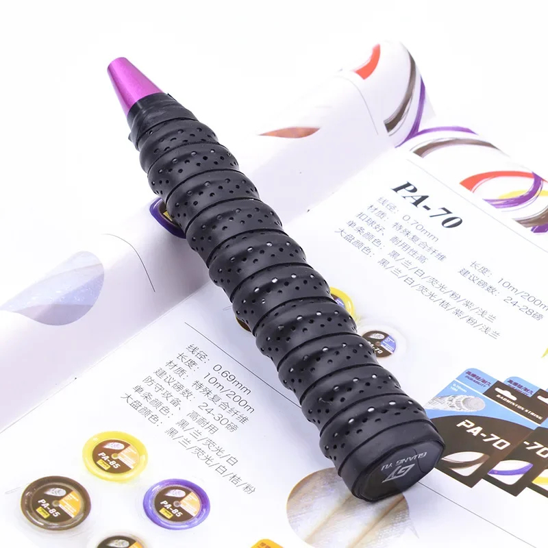 1/4pcs 6 Colors Brand Anti-sli - Badminton Grip Tape 评论和价格